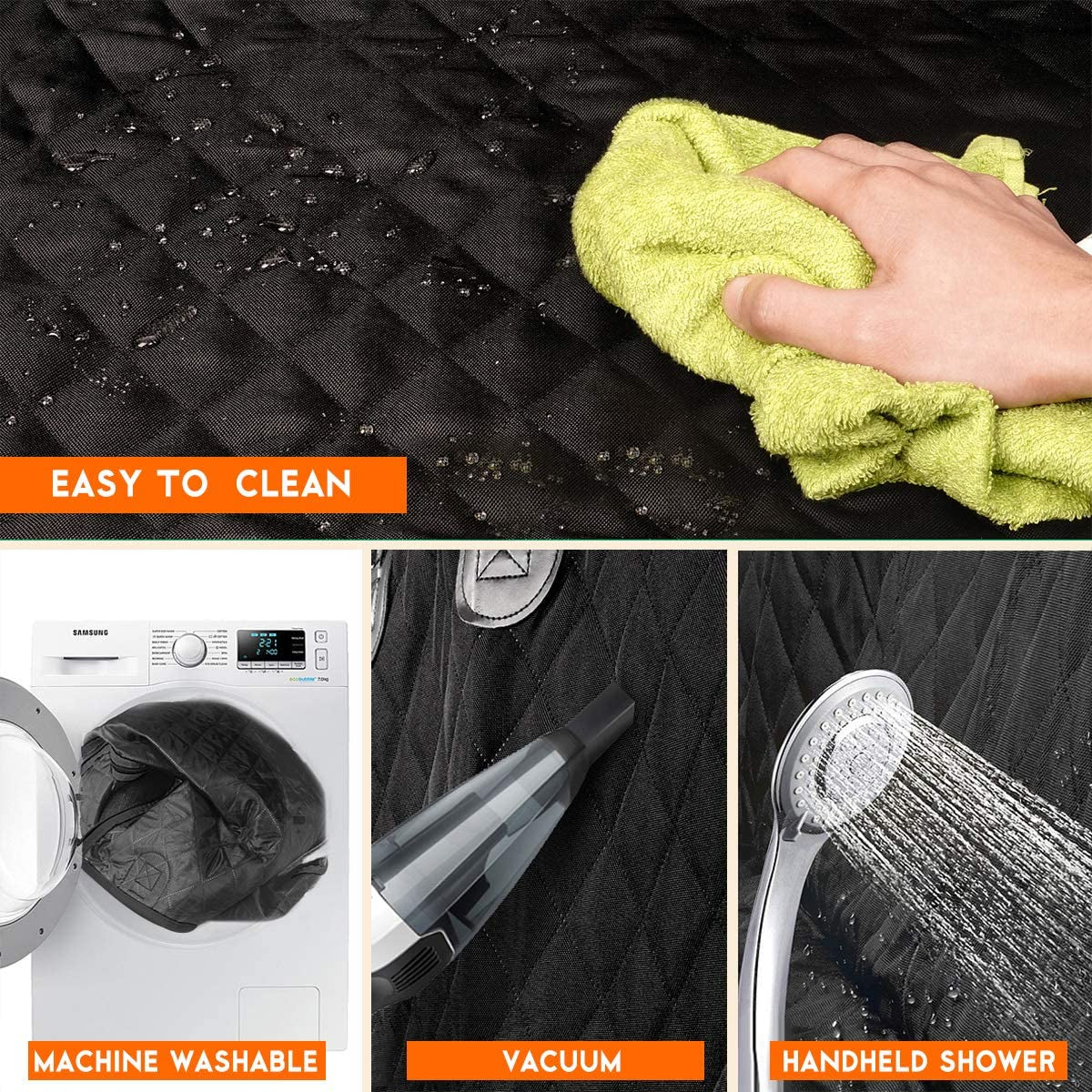 Funda de Asiento Impermeable y Antideslizante viaja Seguro con tu Perro